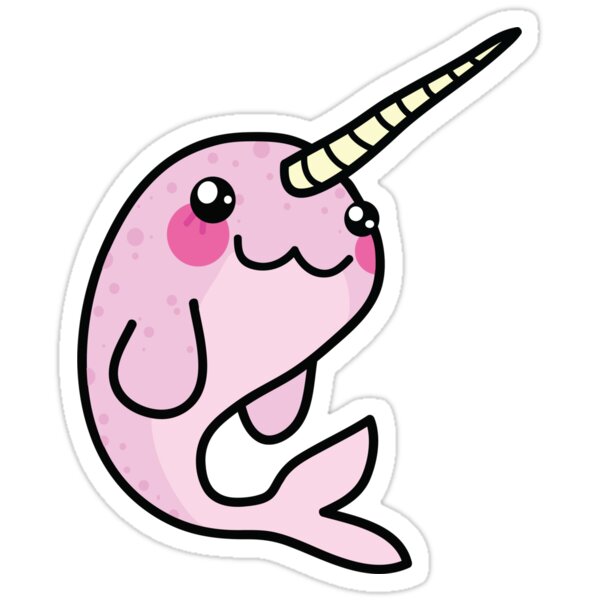 squeezamals pink narwhal