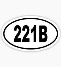 221B Sticker