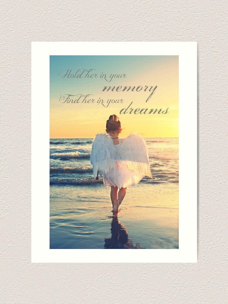 Alternate view of Hold Her In Your Memory Art Print