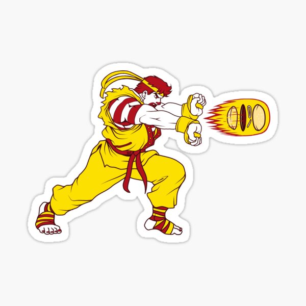 Ron the Meat Fighter Sticker