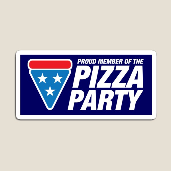 PIZZA PARTY (sticker) Magnet