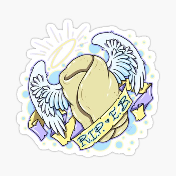 RIP Everything Burrito Sticker