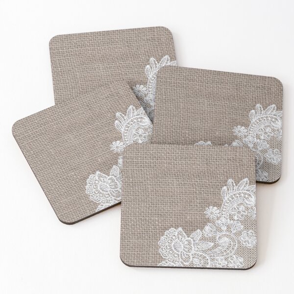 Item preview, Burlap Lace  designed and sold by Image NDesign.