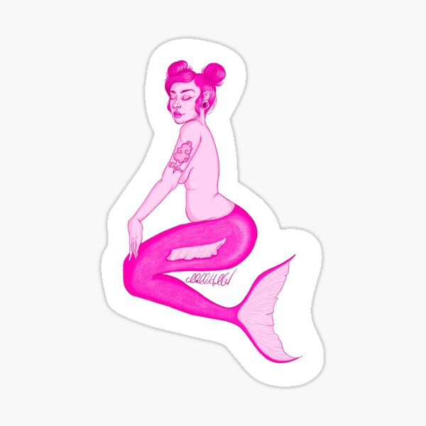 Item preview, Cotton Candy Mermaid designed and sold by Isabelle Holland.
