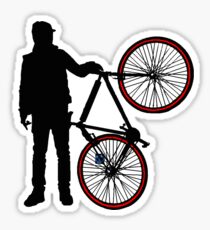 Fixed Gear pride! Sticker