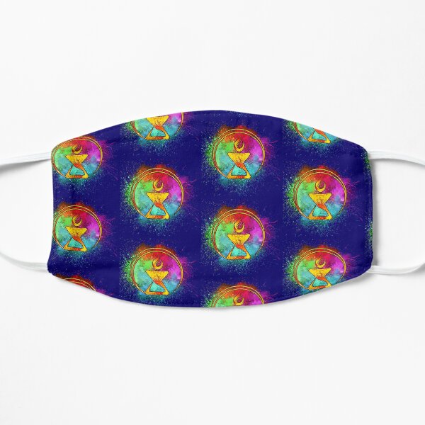 Cosmic Watercolor Chalice - Blue Mask