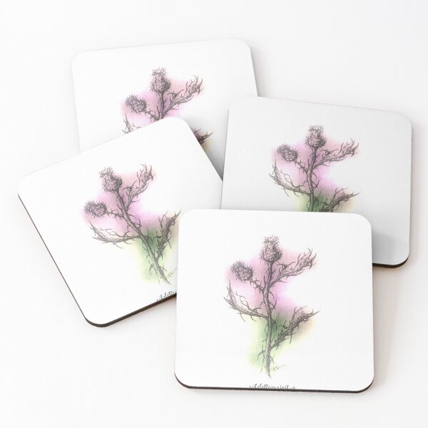 Item preview, Scottish Thistle by Nikki Jones Art designed and sold by ABOotlanders.