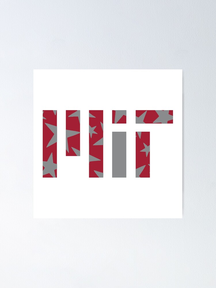 Mit Stars Logo Poster By Olivialandau Redbubble