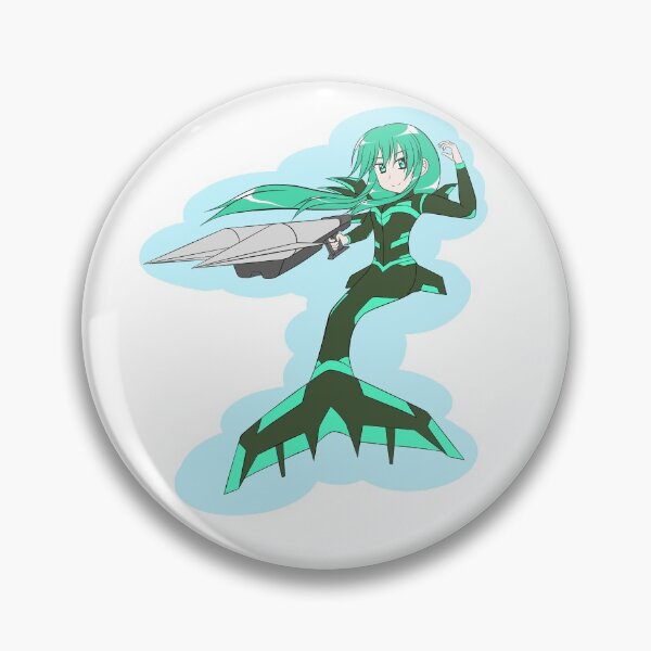Item preview,  Speargun Mermaid (deep green) designed and sold by TeriyakiPigeon.