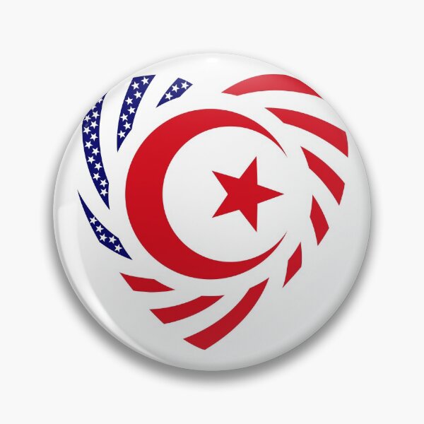Item preview, Muslim American Multinational Patriot Flag Series (Heart) designed and sold by Carbon-Fibre Media.