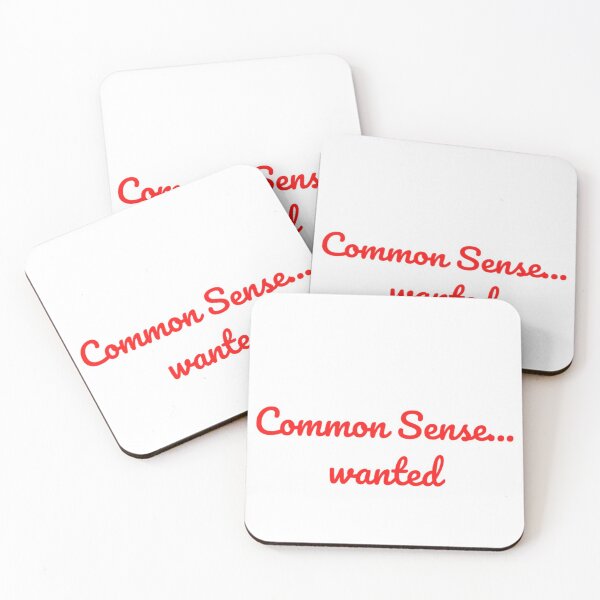 Item preview, Common Sense... wanted designed and sold by CheekyChandler.