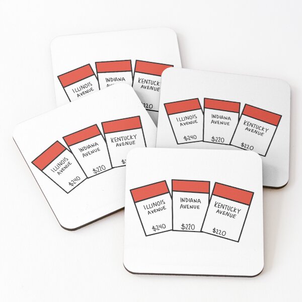 Item preview, Monopoly Red Properties designed and sold by reagan164.