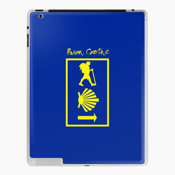 Buen Camino de Santiago. Compostela Peregrino iPad Skin