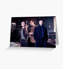221b Baker street. Greeting Card