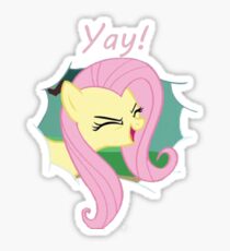 Yay!! Fluttershy Sticker