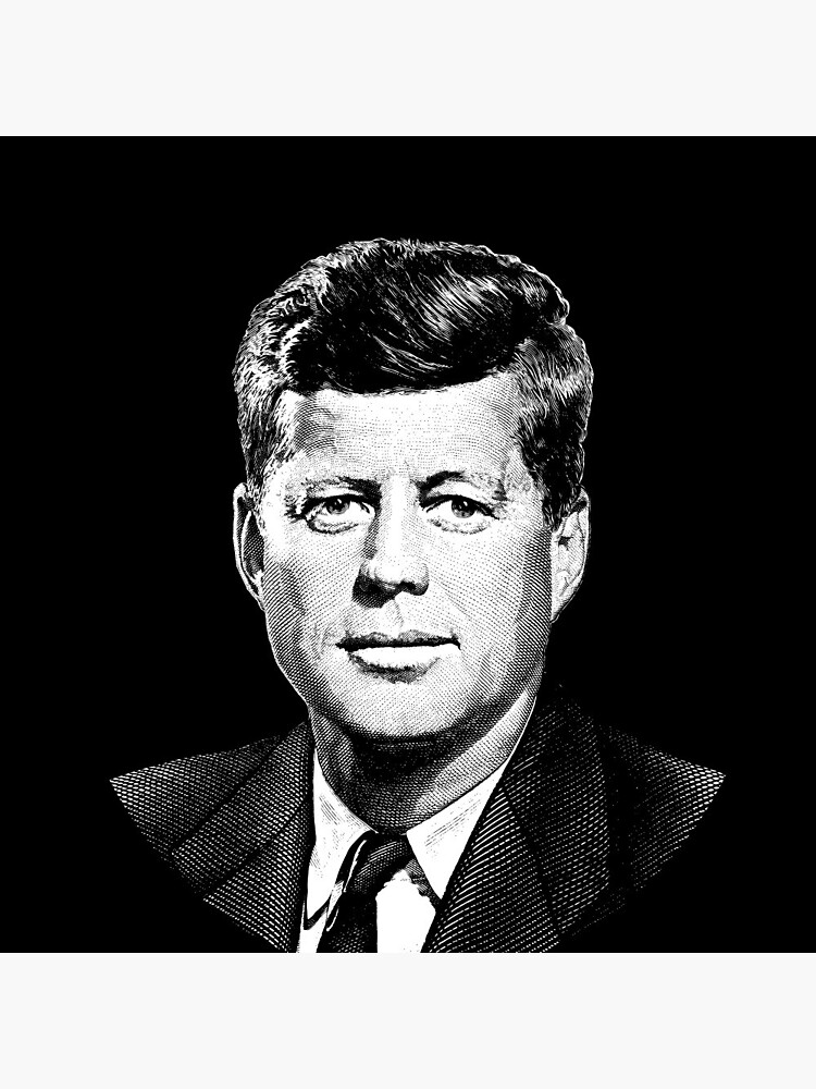 President John F. Kennedy Graphic Pin Button sold by Aly Elziny | SKU ...