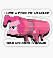Pinkie Launcher Sticker