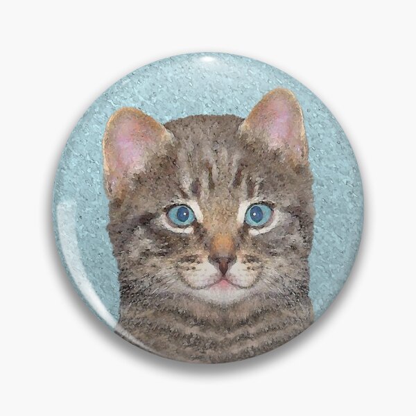 Item preview, Gray Tabby Cat designed and sold by alpendesigns.