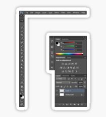 Photoshop CS6 Tools Set Sticker