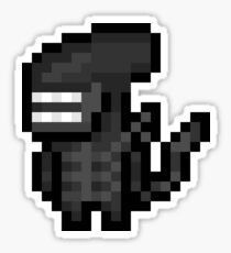 Pixel "Alien" sticker Sticker