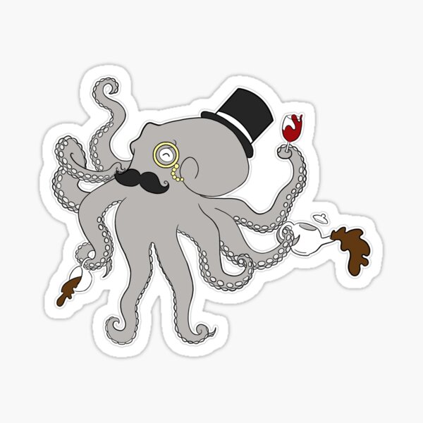 Squidworth the Third Sticker
