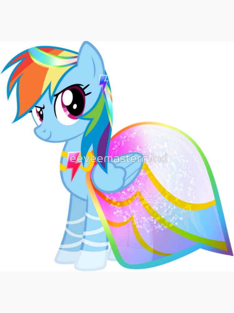 Rainbow Dash My Little Pony Vestidos Para NiÃ±as Mlp Rainbow Dash