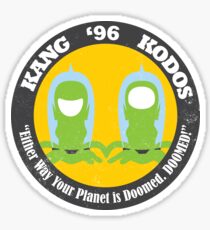 Vote Kang - Kodos '96 — Sticker Sticker