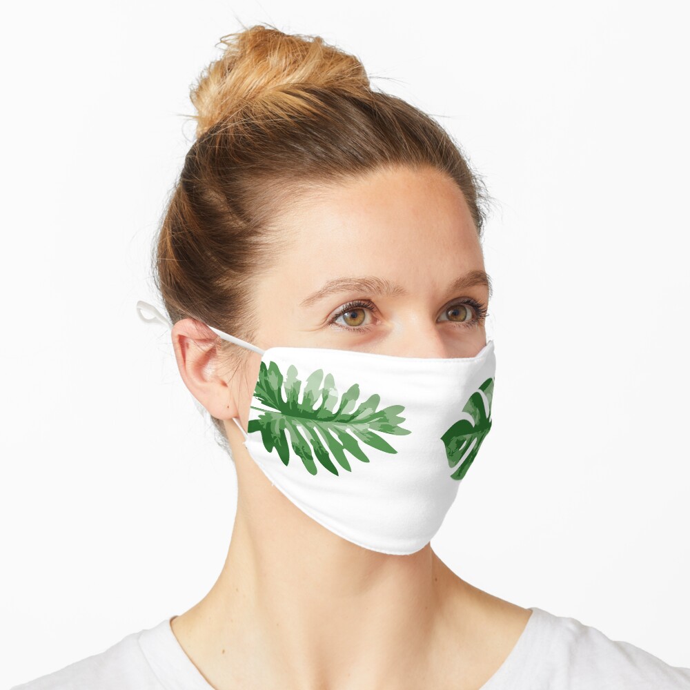 Monstera Mask