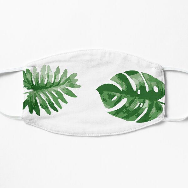 Monstera Flat Mask