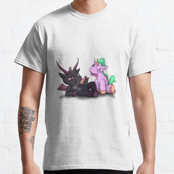 Unicorn And Pizza T Shirts Redbubble - karina omg roblox work at a pizza place 2019