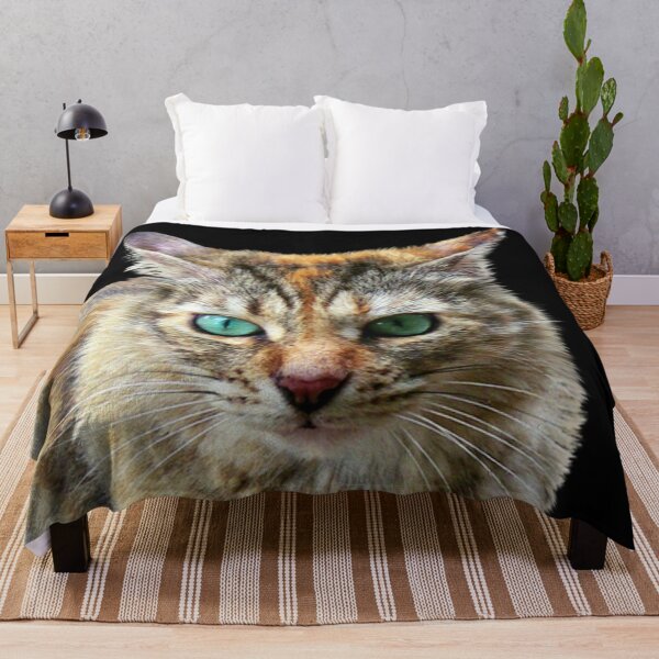 Item preview, Cat with Turquoise Eyes designed and sold by BluedarkArt.