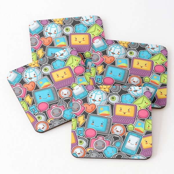 Item preview, Electronic New Gen Media Pattern designed and sold by shennit.