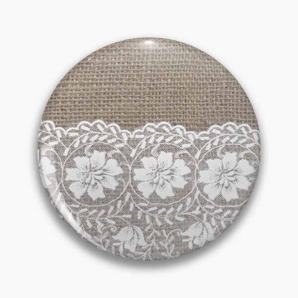 Item preview, Shabby Chic Burlap Lace  designed and sold by Image NDesign.