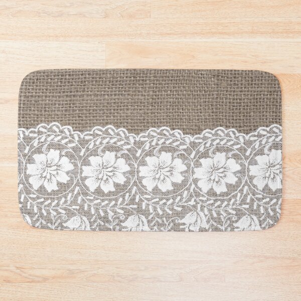 Item preview, Shabby Chic Burlap Lace  designed and sold by Image NDesign.