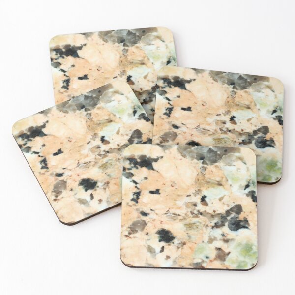 Item preview, Granite Rock Stone Crystals Quartz Mineral Abstract Pattern designed and sold by KateLCardsNMore.