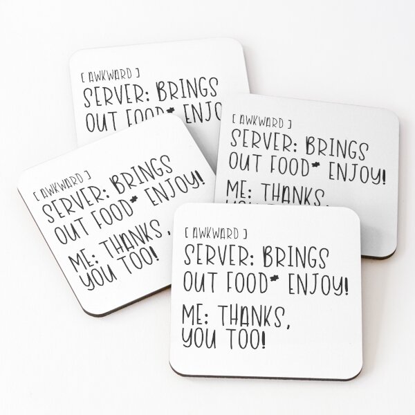 Item preview, Awkward - Thanks, You Too! designed and sold by TswizzleEG.