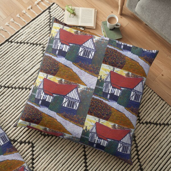 The Lodge, Phoenix Park Racecourse, Dublin, Ireland Floor Pillow