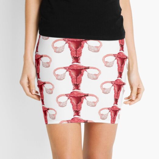 polygonal uterus Mini Skirt