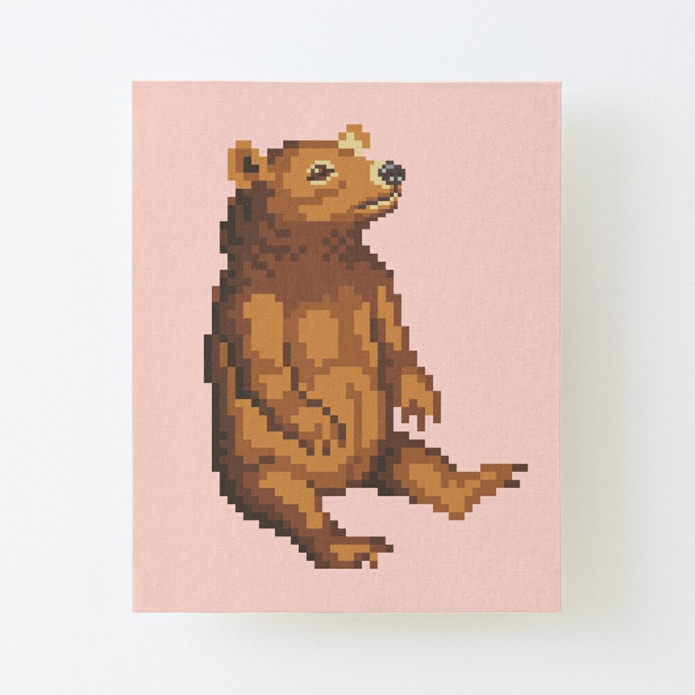 The Teddy Bear Art Board Print By Colatudo Redbubble - images teddybear texture 2 roblox