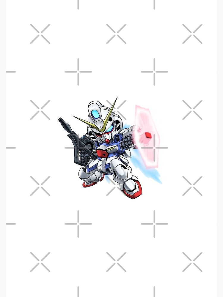 Gundam Exia Sd Gundam Chibi Mobile Suit Crossbone Gundam Mecha Transformers Spiral Notebook By