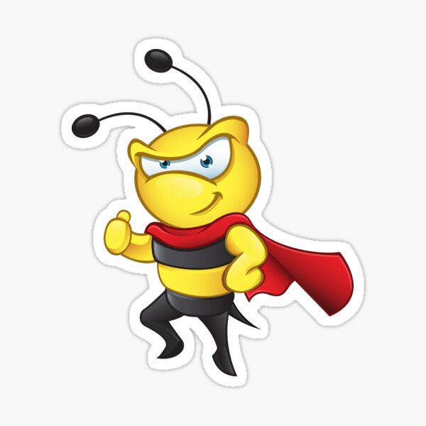 Super Bee - Thumbs Up Sticker
