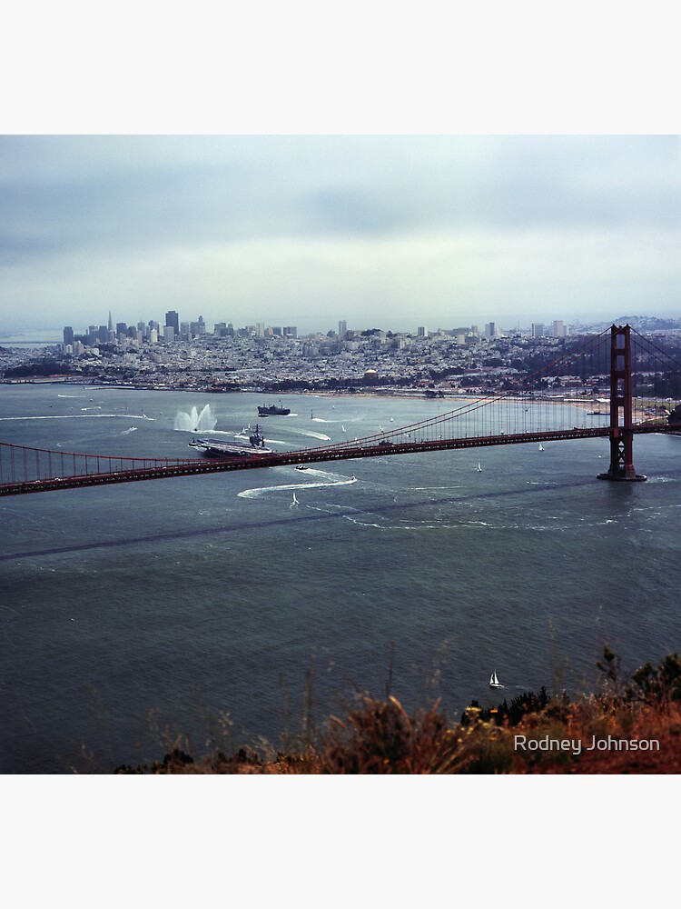 U.S.S. Nimitz - 75th Anniversary of the Golden Gate Bridge by rodneyj46