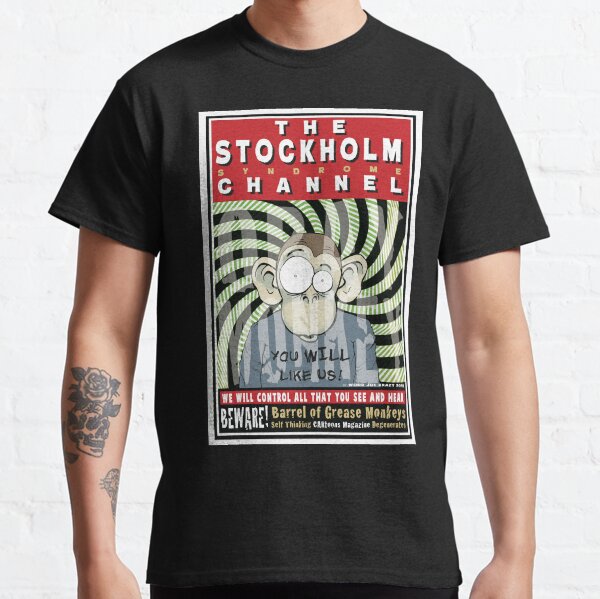 Stockholm Syndrome Channel Monkey Classic T-Shirt