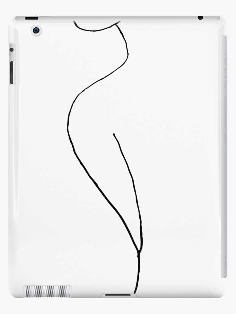 Coque et skin adhésive iPad « Grand profil latéral simple », par  DoodlePopMedia | Redbubble