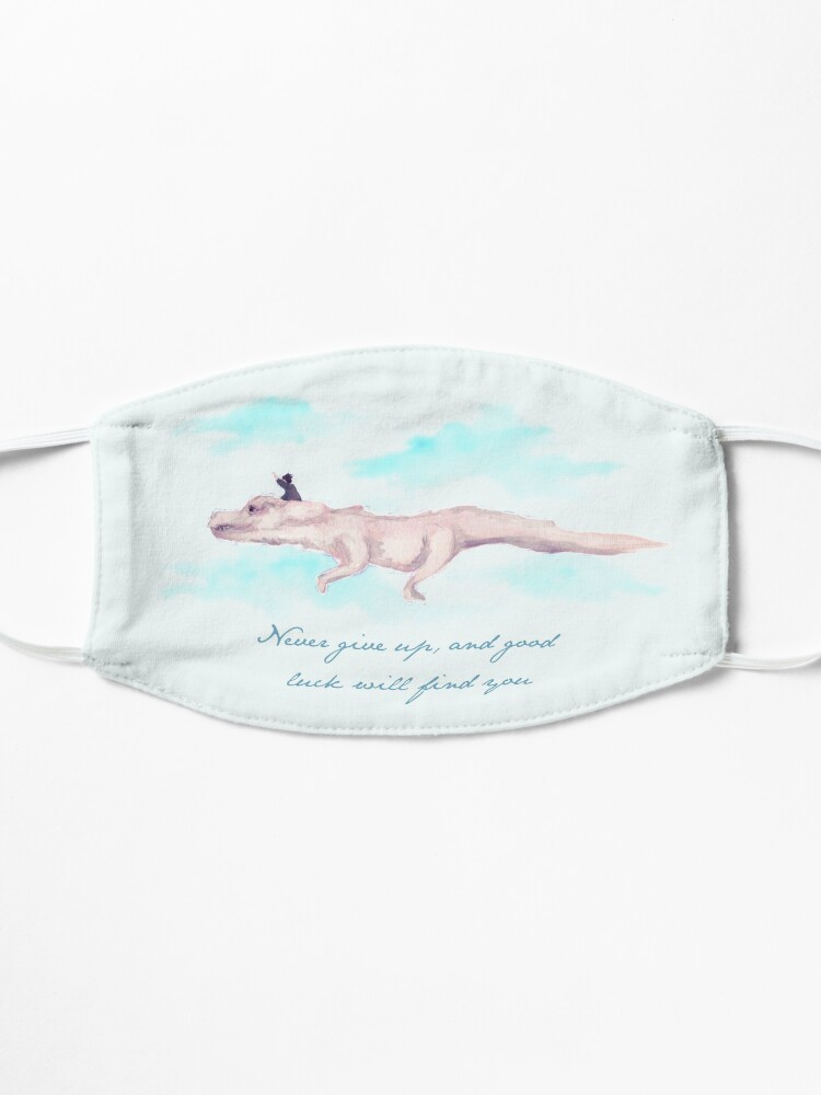 Alternate view of Never Give Up Mask