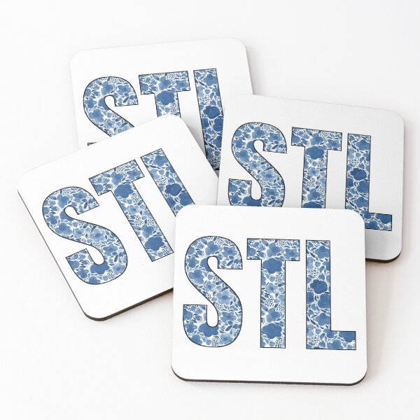 Item preview, Blue Floral STL  designed and sold by annxva.