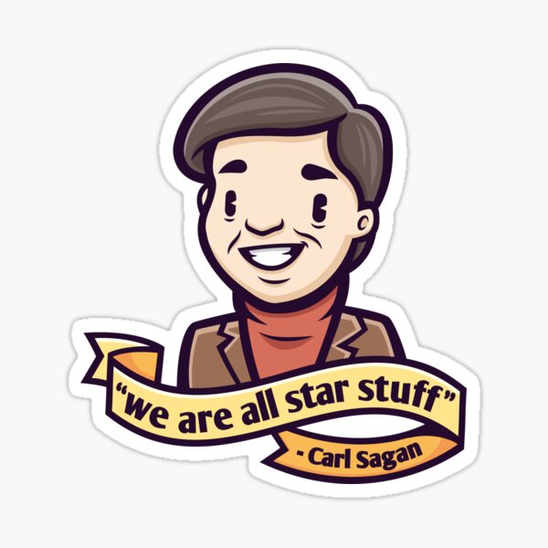 Carl Sagan Sticker