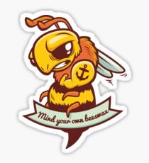 Mind your own Beeswax! Sticker