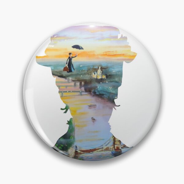 Item preview, Mary Poppins flying above London designed and sold by GORDON BRUCE ART.