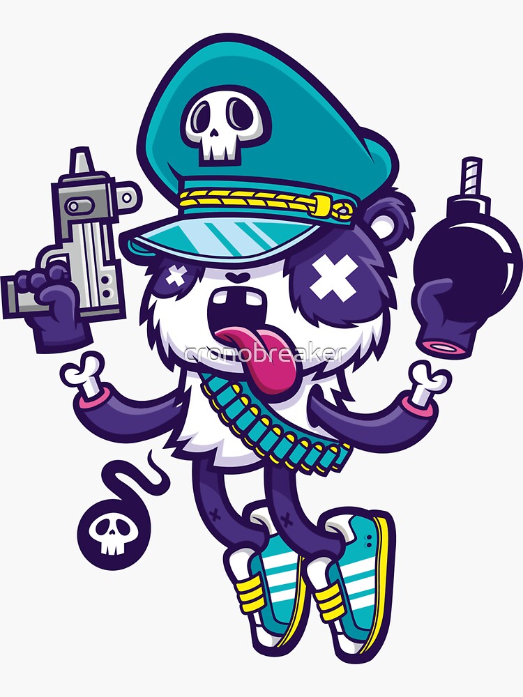 Panda Warrior by cronobreaker